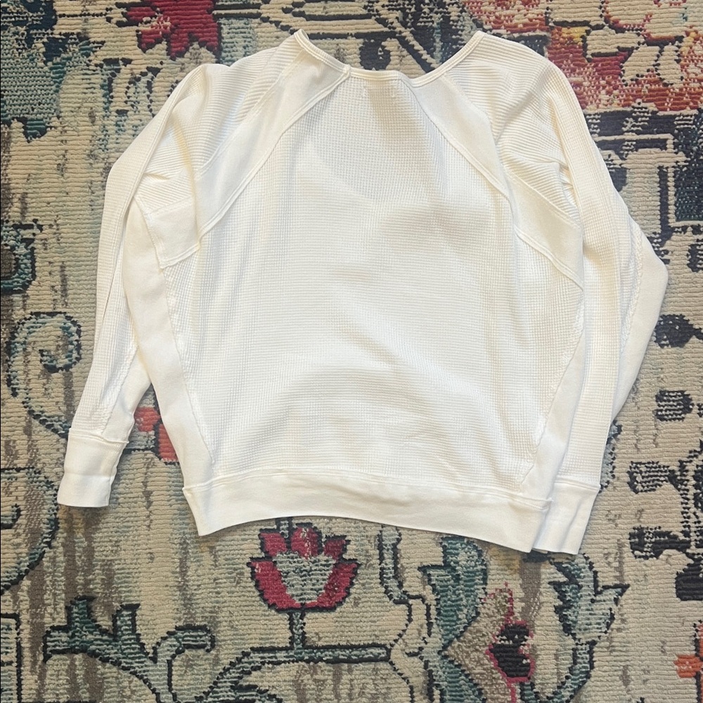 Free People Santa Clara Thermal V Neck Top - Picture 4 of 5